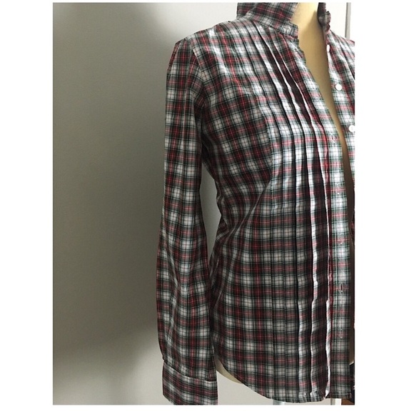J Crew Plaid Button Down - Picture 4 of 5